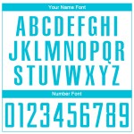 Jersey White Uniform Custom Blue Sublimation Soccer Lakes