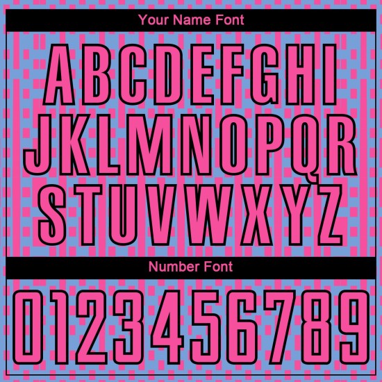 Soccer Shapes Jersey Light Pink-Black Sublimation Geometric Abstract Blue Custom Uniform