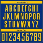 Royal Sublimation Soccer Yellow Custom Jersey Uniform Royal Sublimation Soccer Yellow Custom Jersey Uniform