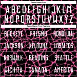 Soccer White-Pink Abstract Custom Black Splash Network Sublimation Uniform Jersey