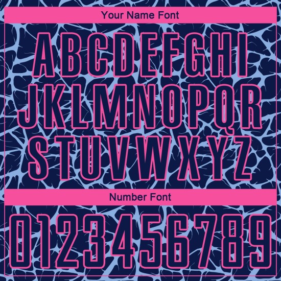 Jersey Soccer Network Uniform Custom Splash Abstract Light Blue-Pink Sublimation Navy