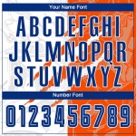 Pattern Uniform Sublimation Soccer Graffiti Royal-Orange Jersey Scratch Custom