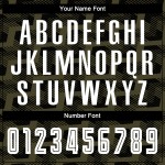 Uniform Line Custom Soccer Sublimation Jersey Black White-Olive Uniform Line Custom Soccer Sublimation Jersey Black White-Olive