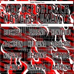 Red-White Custom Jersey Black Soccer Sublimation Flame Uniform