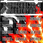 Flame Sublimation Custom Soccer Uniform Black Red-Orange Jersey