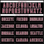 Uniform Jersey Soccer Sublimation Black Crimson-White Lines Custom