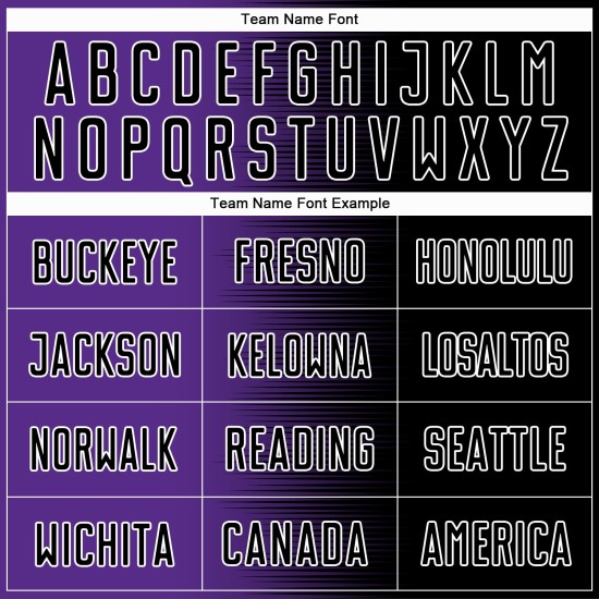 Line Gradient Jersey Purple-White Soccer Black Uniform Custom Sublimation