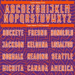 Soccer Custom Jersey Purple Lines Uniform Sublimation Orange-White