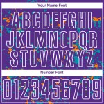 Uniform Sublimation Abstract Fragment Soccer Art Orange-Teal Bay Purple Custom Jersey