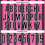 Jersey Line Black Custom Pink-White Uniform Sublimation Soccer