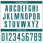 Teal Jersey Soccer White Custom Uniform Sublimation Teal Jersey Soccer White Custom Uniform Sublimation