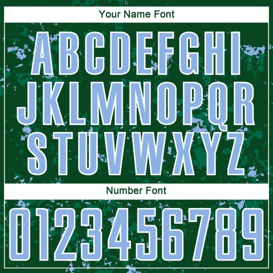 Uniform Soccer Fragment Abstract Blue-Kelly Green Art Light Sublimation Jersey Custom Green