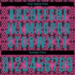 Sublimation Soccer Uniform Teal-Black Custom Geometric Shapes Jersey Pink