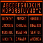 Orange Custom Black Uniform Jersey Sublimation Soccer