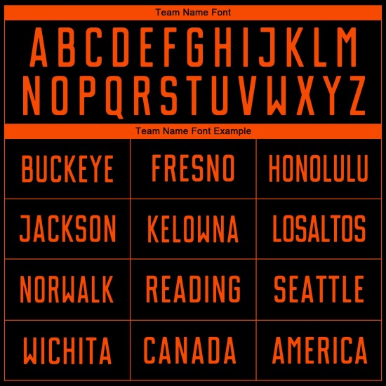 Orange Custom Black Uniform Jersey Sublimation Soccer