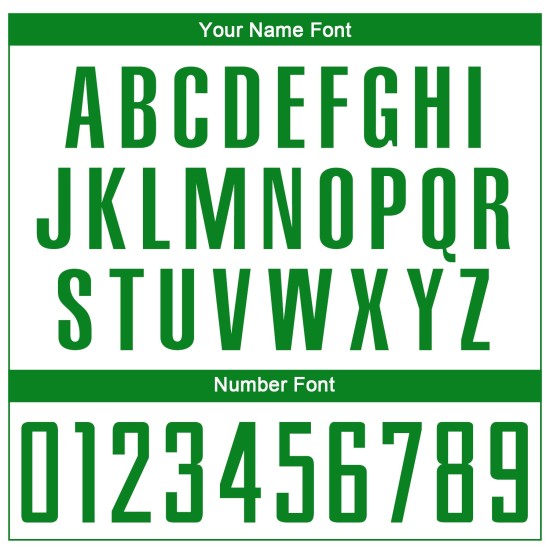 White Green Uniform Sublimation Custom Soccer Jersey Grass