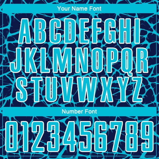 Custom Jersey Splash Lakes Sublimation Navy Abstract Uniform Soccer Blue-White Network