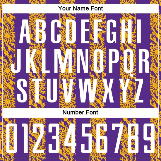 Sublimation Jersey Shape Uniform Purple Abstract White-Gold Custom Soccer