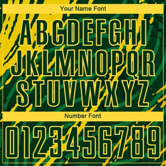 Uniform Yellow Green Jersey Sublimation Custom Soccer