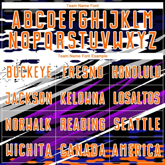 Soccer Lines Bay Black Orange-White Uniform Custom Jersey Sublimation