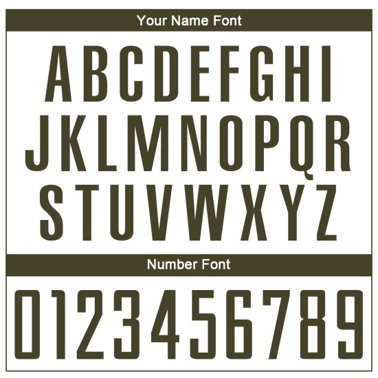 Soccer Uniform Jersey Olive Custom Sublimation White