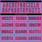 Soccer Shapes Jersey Light Pink-Black Sublimation Geometric Abstract Blue Custom Uniform