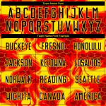 Jersey Yellow Black-Light Custom Soccer Sublimation Red Flame Uniform